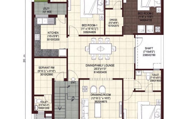 Ground Floor Plan (Type I)