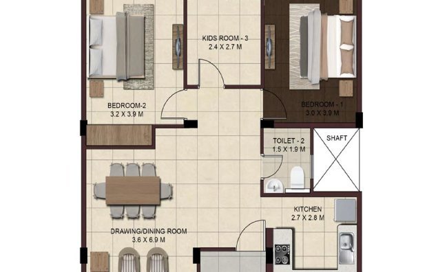 First Floor Plan (Type II)