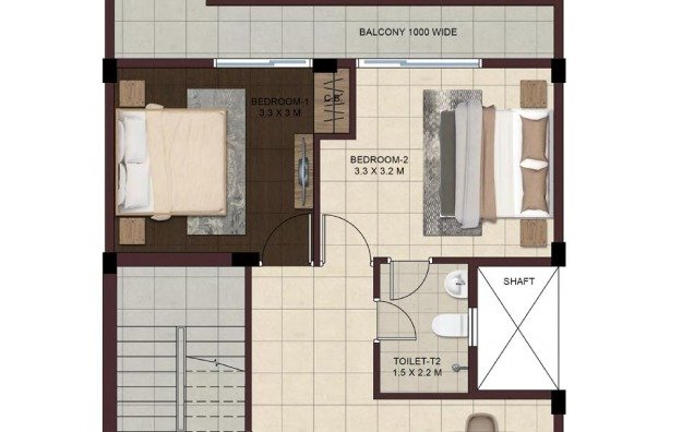 Second Floor Plan (Type II)